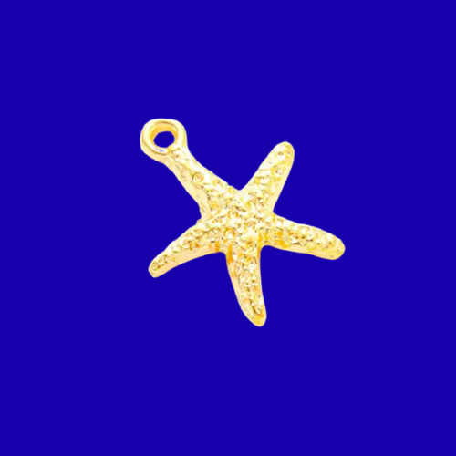 Charms Étoile de Mer Dorée