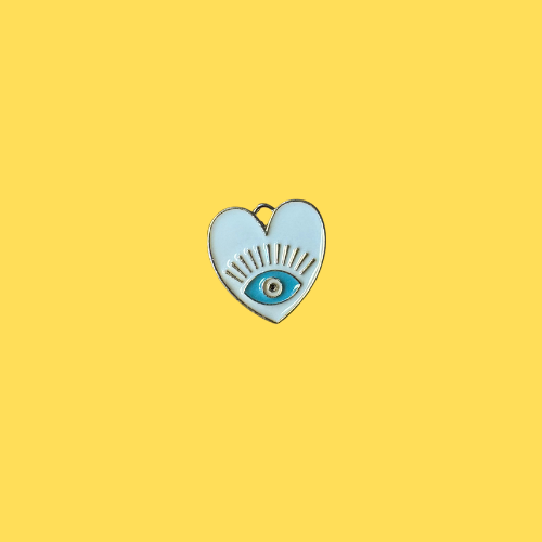 Charm Cœur Œil Protecteur