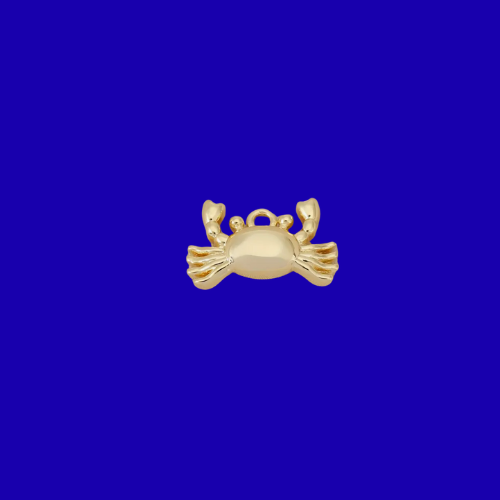 Charm Crabe Doré